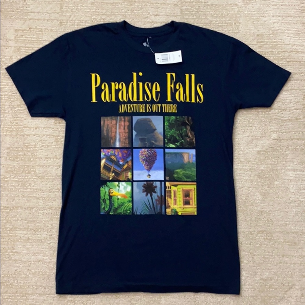 Pixar Up! “Paradise Fall” Collage T-Shirt